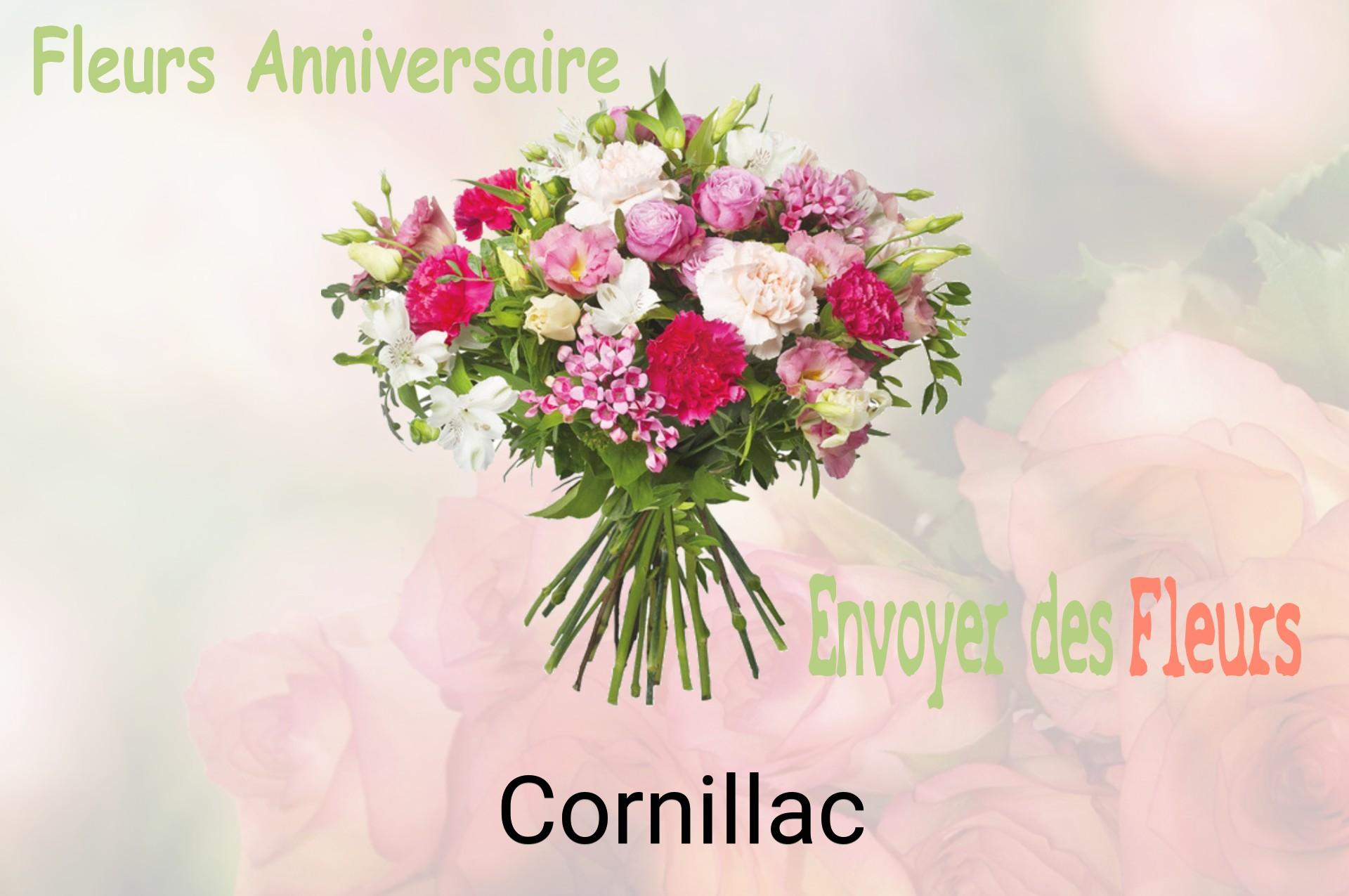 Bouquet de fleurs d’anniversaire livré à Cornillac