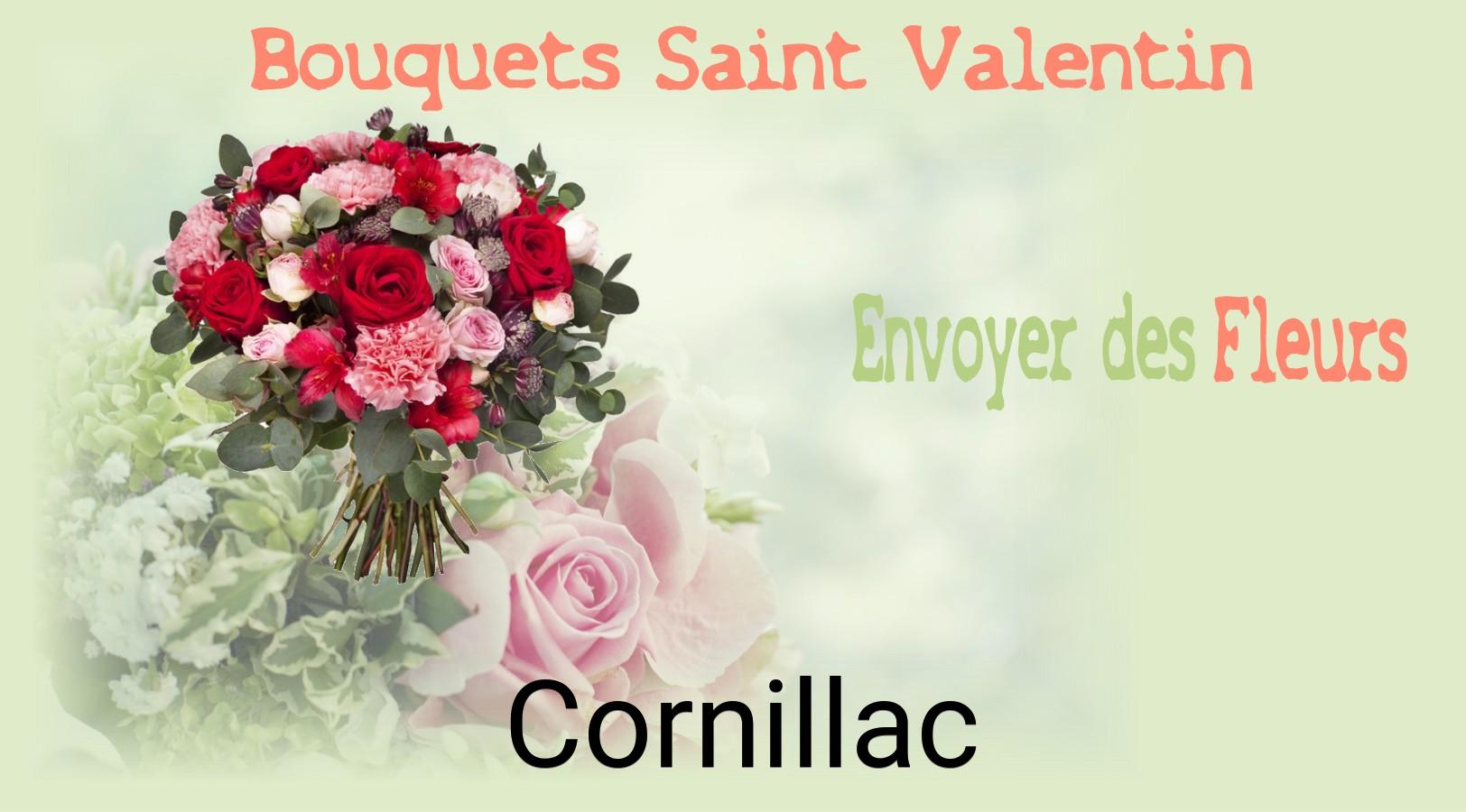 Roses de Saint-Valentin livrées à Cornillac
